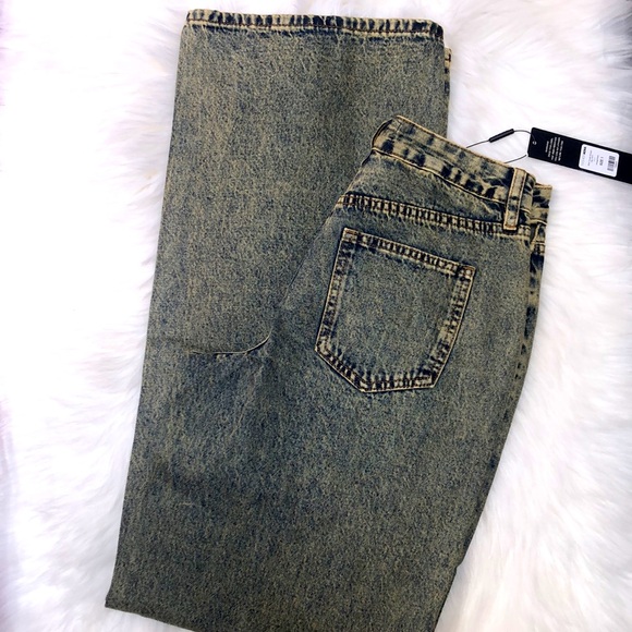 CUTOUT WAISTBAND JEANS - Picture 5 of 5